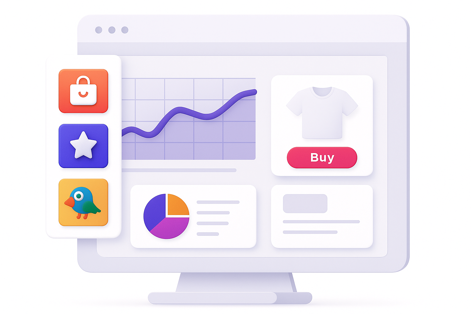 Prévia dos aplicativos Cake Digital