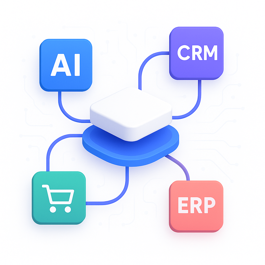 Integrações Nuvemshop, Shopify e VTEX